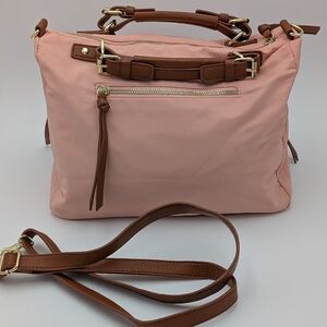 Steve Madden Pink and Brown Women's Bag